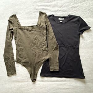 Aritza Bodysuit and babaton short sleeve bundle size S